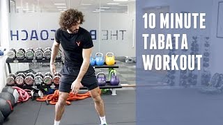 10 Minute Intense Tabata-style Workout | The Body Coach