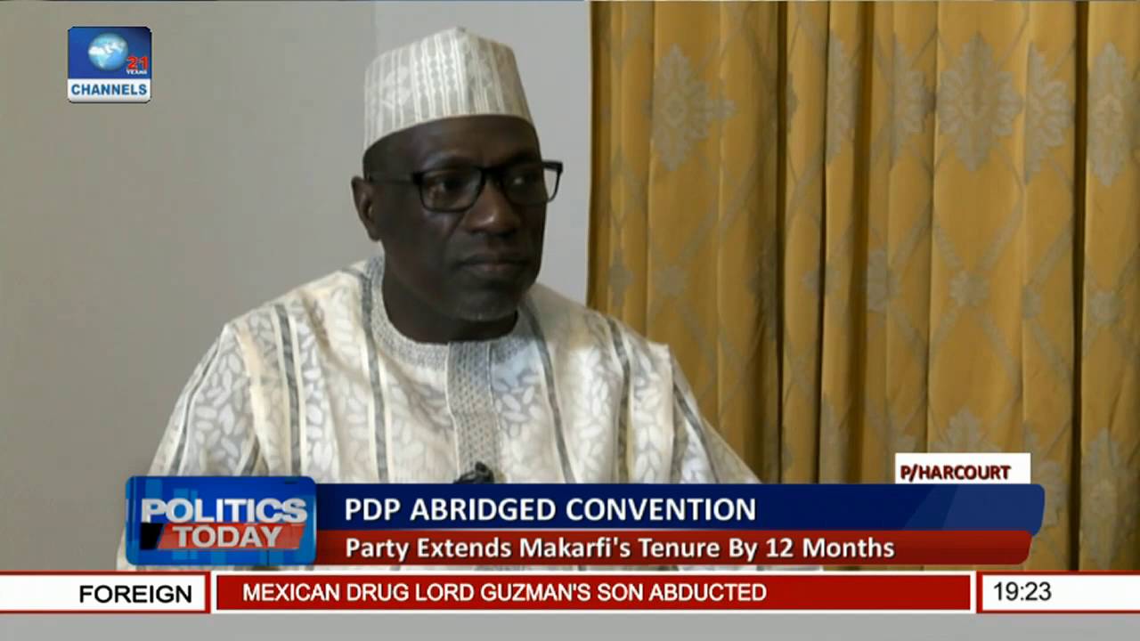 Politics Today: Makarfi Assures Of Emergence Of Better PDP