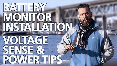 Power Time with Jeff Cote - Battery Monitor Installation, Voltage Sense and Power Tips