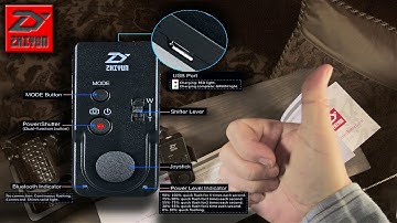 Zhiyun Wireless Remote Control ZW-B02 Overview and 1st Test