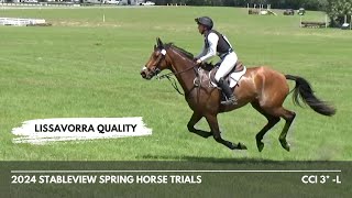 Lissavorra Quality (CCI 3* -L | 2024 Ocala International Horse Trials)