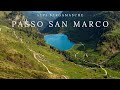 Passo San Marco in the Italian Alps - Filmed in 6K . One of Italy&#39;s best mountain passes