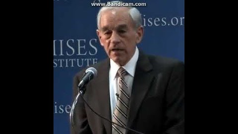 Ron Paul Gold Standard