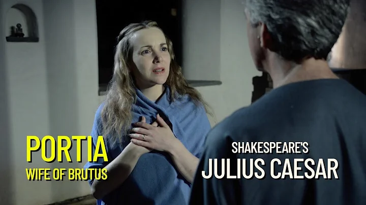 Julius Caesar 2014 Making of:  Lynn Edmonstone as ...