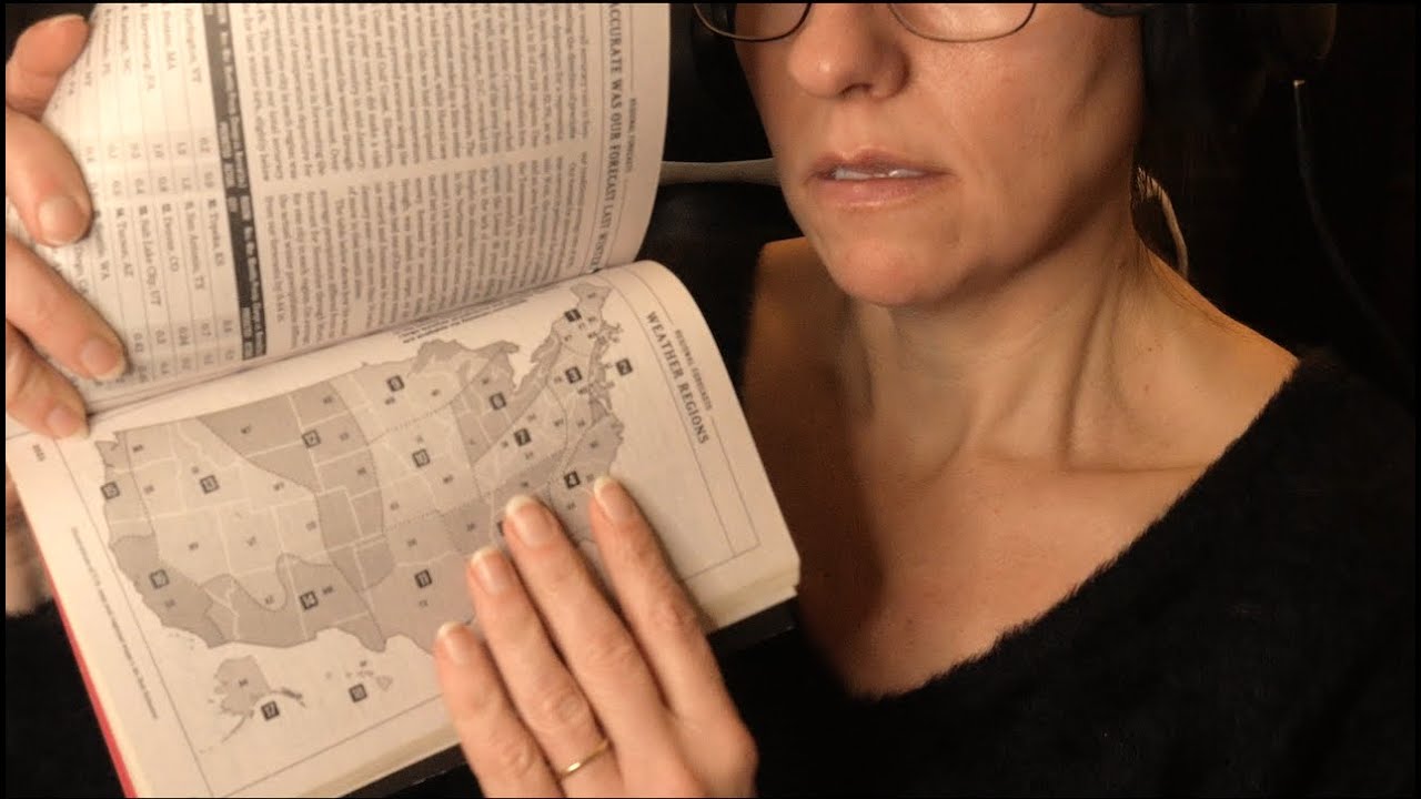 ASMR - Reading - Old Farmer's Almanac - Softly Spoken