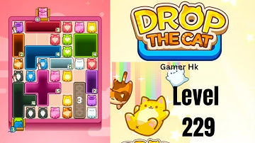 Drop The Cat Level 229 very hard level Walkthrough Solution 