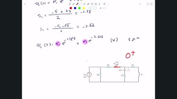 M11 - 7 - Second-Order Transient Circuits: Example 1