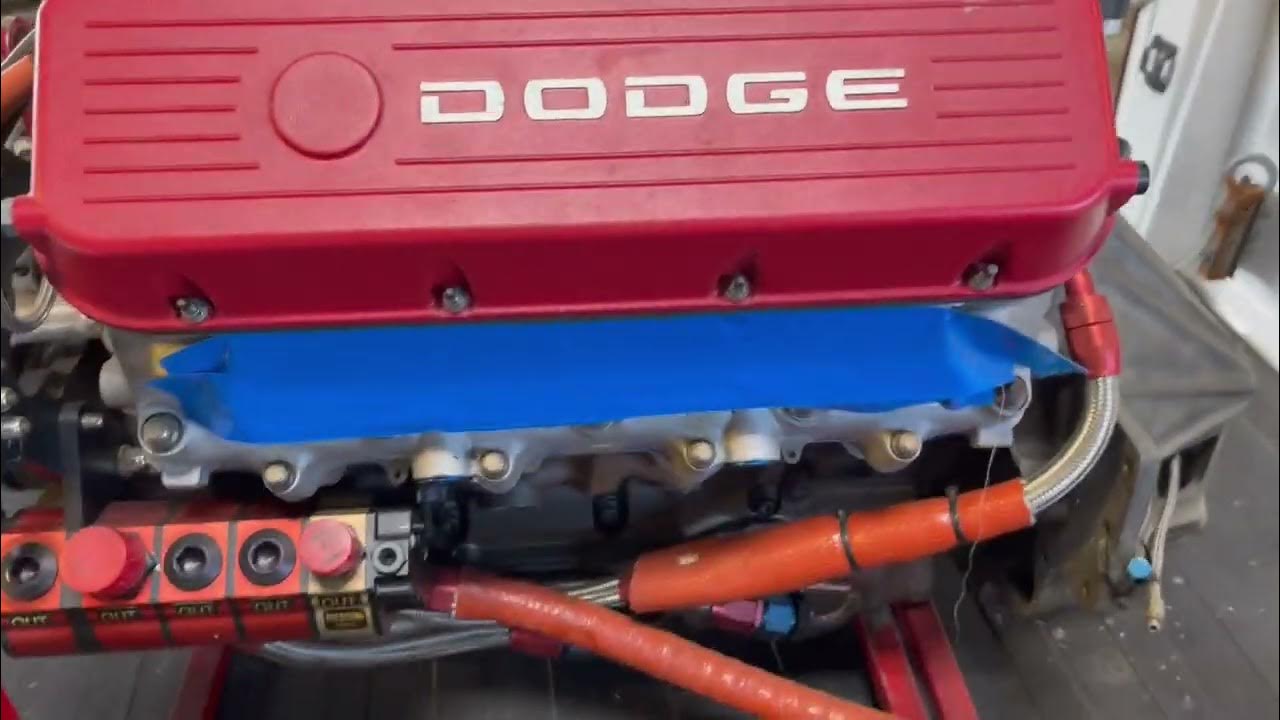 Dodge NASCAR engine built by Petty going in a SuperBird YouTube