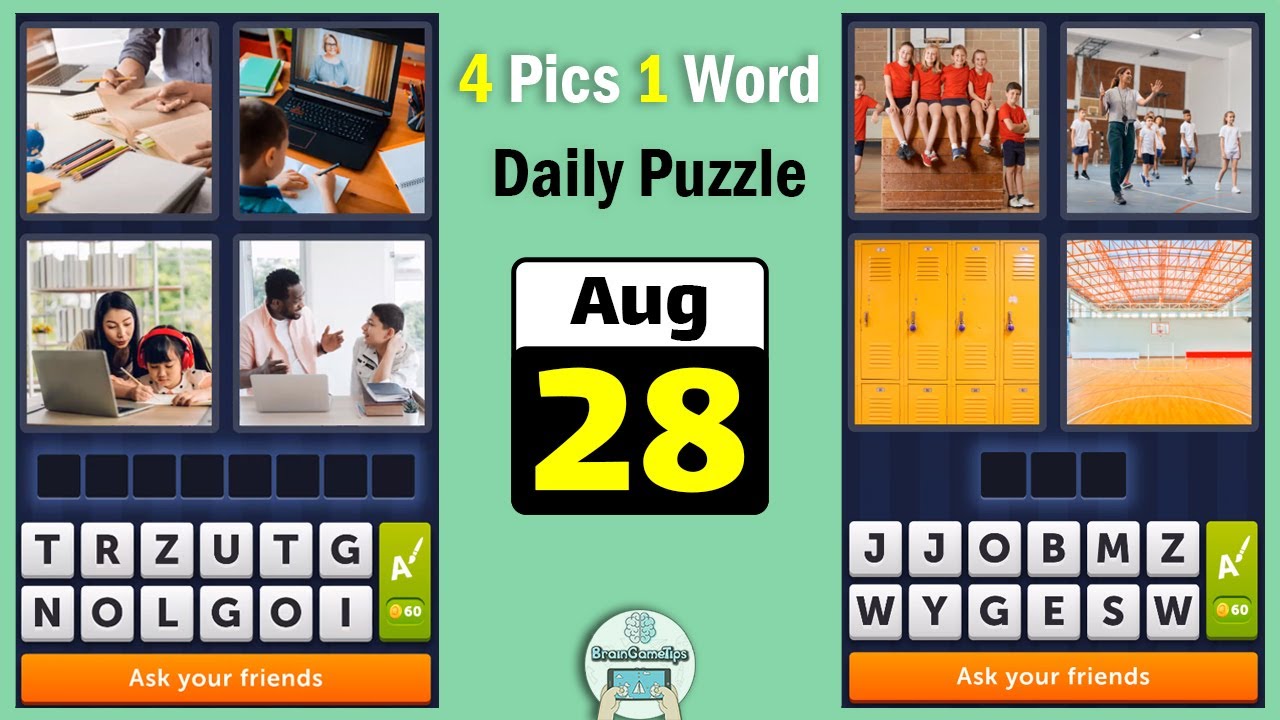 4 Pics 1 Word - August 28 2022 Daily Puzzle Answer