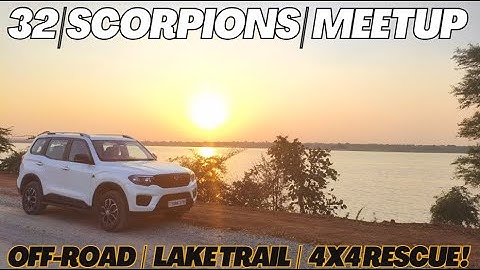Scorpio-N Meetup | 32 SUVs | 250kms Drive | Off-Road | Slush Rescue by 4x4 | #mahindrascorpio