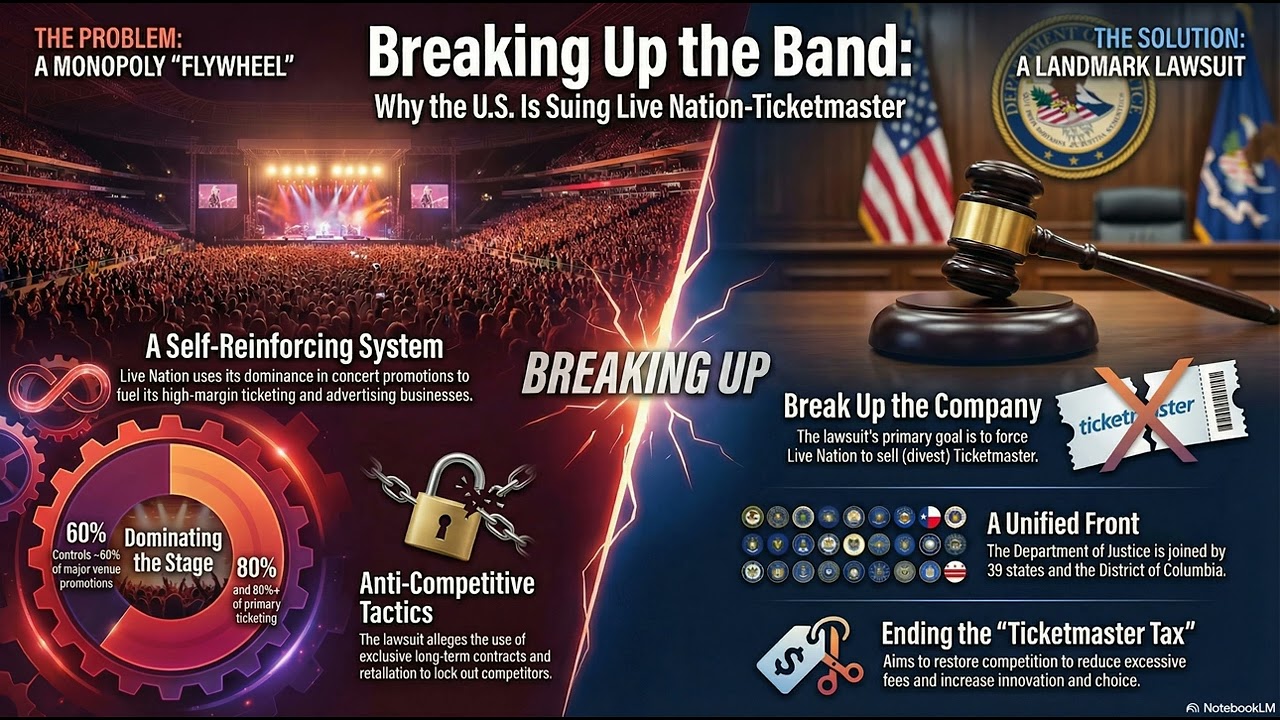 Podcast - The "Velvet Hammer": Why the Feds Want to Destroy Ticketmaster