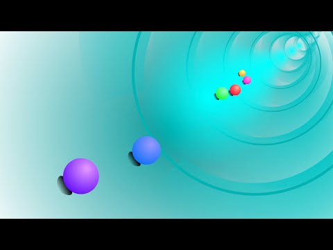 (Prototype) Marble race "Hyperloop" Which color wins? - In Scratch