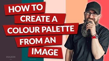 How to create a colour palette from an image