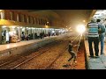 تصوير ليلى من داخل محطة سوهاج لحظة دخول قطار 2010 الاسبانى المتأخر عن معاده أكثر من ثلاث ساعات