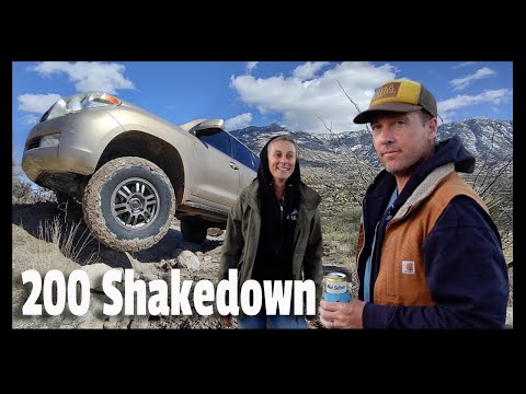 200 Series Shakedown Run (Our First Camping Trip!) Ironwood Forest National Monument