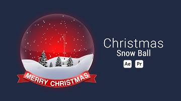 Snow Globe After Effects - Tutorial