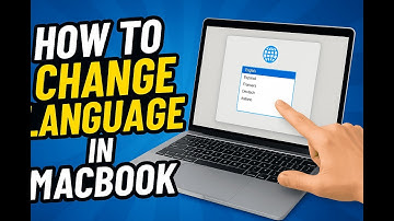 How to change language on Macbook