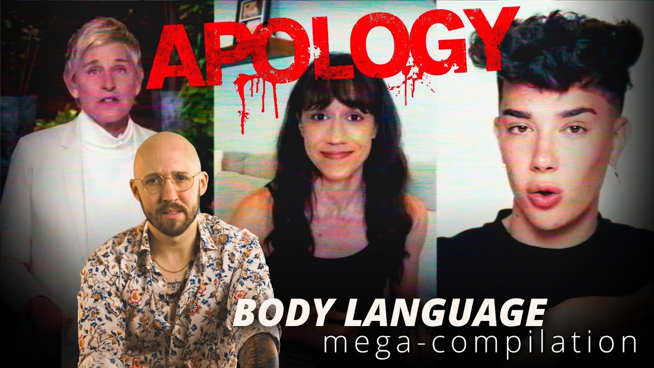 Top WORST Influencer/Celebrity Apologies | Body Language Analysis Mega-Compilation