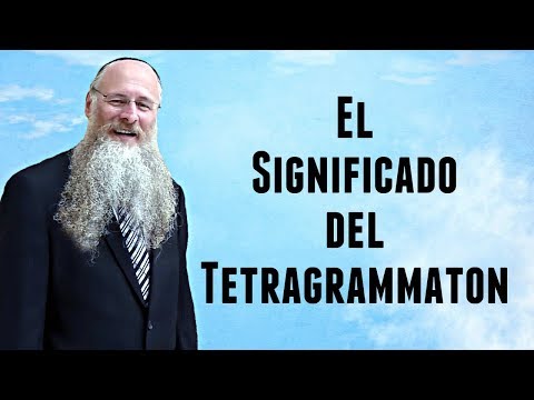 Video: ¿De dónde viene el tetragrámaton?