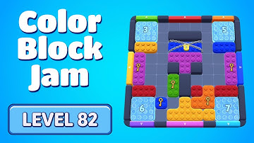 Color Block Jam Level 82 Solution Walkthrough