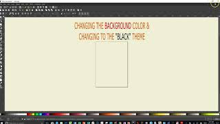 Inkscape 0.91 & Above:  Changing Theme Color to Black and Background Colors