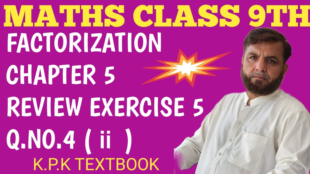 Class 9 maths chapter 5 review exercise 5 question number 4 ( ii ...