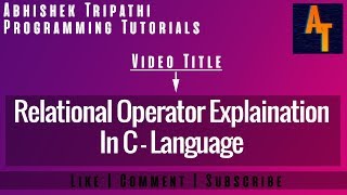 Assignment operator part-27