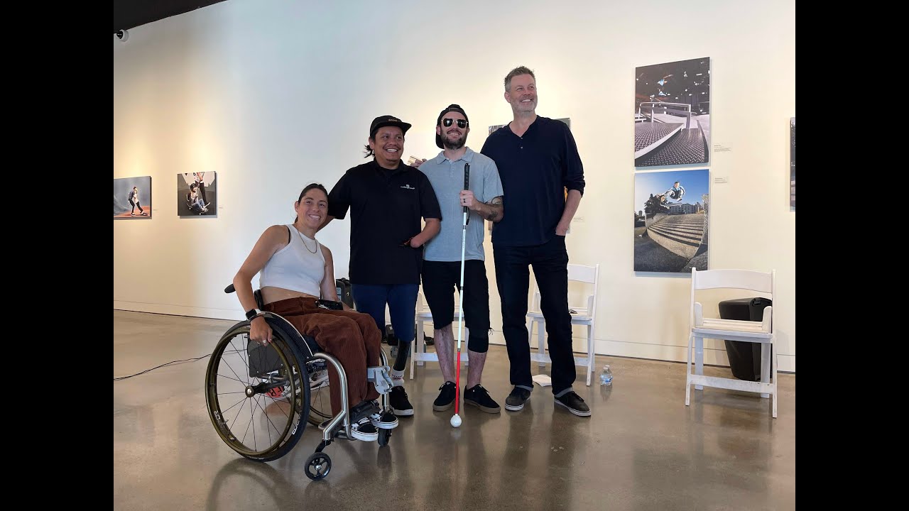 Adaptive Skateboarding & WCMX Panel with Robert Brink, Oscar Loreto, Justin Bishop & Quinn Waitley