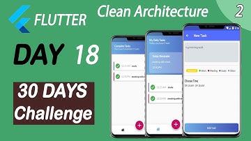 Day 18 | Flutter Tutorial My Daily Task  02 - Domain Layer  #30DaysOfFlutter