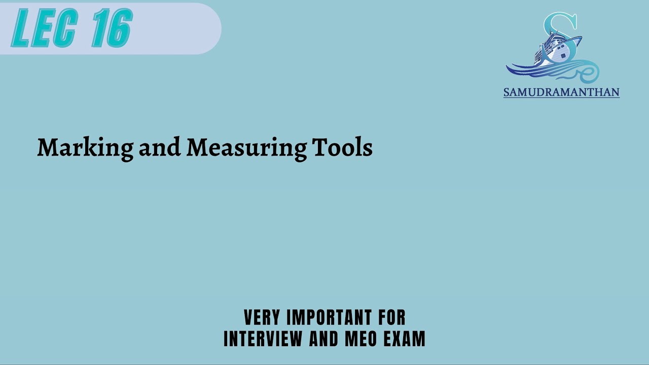16. Инструменты для разметки и измерения | Нониус, винтовой калибр, чертилка, пробойник | @_samud...