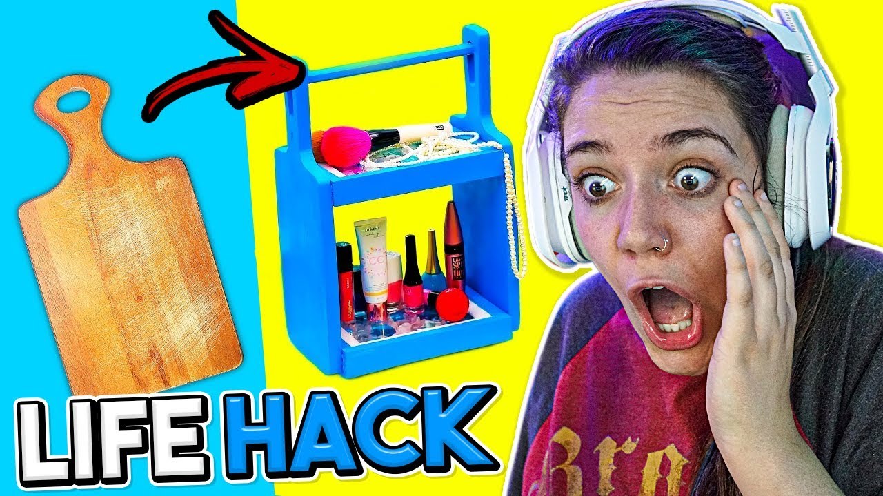 OS LIFEHACKS MAIS SATISFATÓRIO PRA FAZER EM CASA!