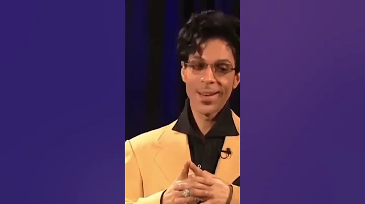PRINCE speaking truth 2 power about the music industry.👁