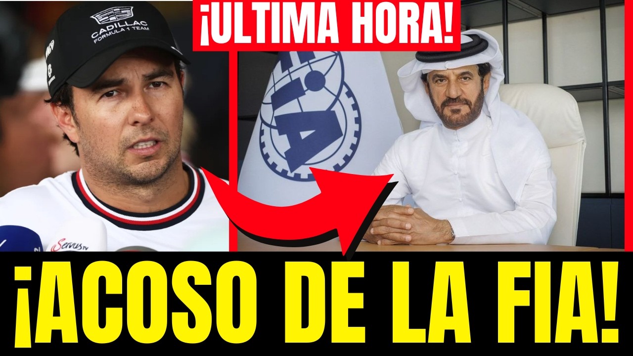 ¡LA FIA CONTRA CHECO PÉREZ! El SUCIO acoso para hundirlo en Australia 😡