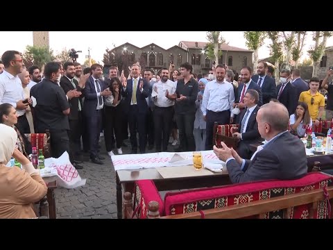 DİYARBAKIR - Cumhurbaşkanı Erdoğan, Gençlik Buluşmasına katıldı (2)