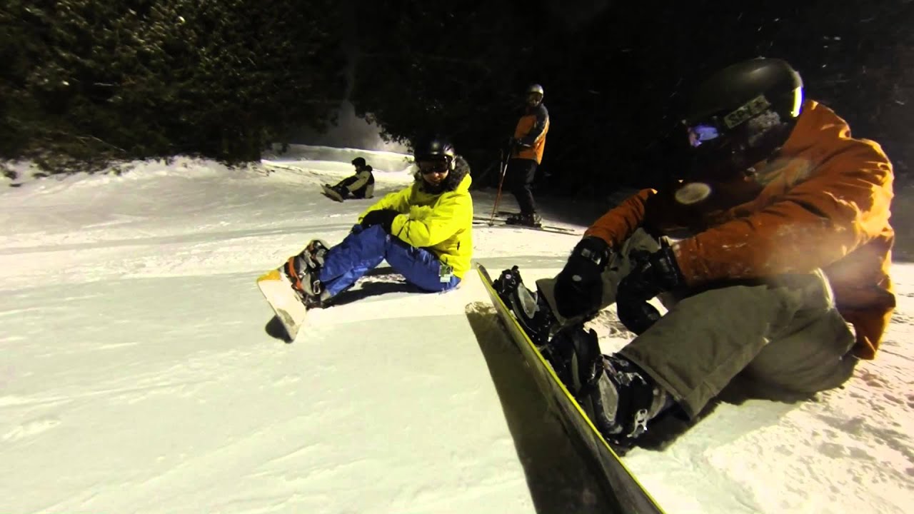 Blue Mountain at night YouTube