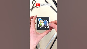 Paper Craft Trick with Magic Sadness & Joy by Inside Out #insideout #trick #papercraft #sadness