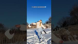 cute lil winter photoshoot ideas for all you snow queens!❄️🤍 #shorts #winter #photography #pose