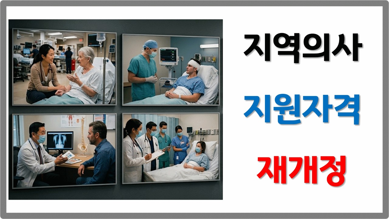 서울 중학생들 전학가지마! - 지역의사전형 지원자격 재개정