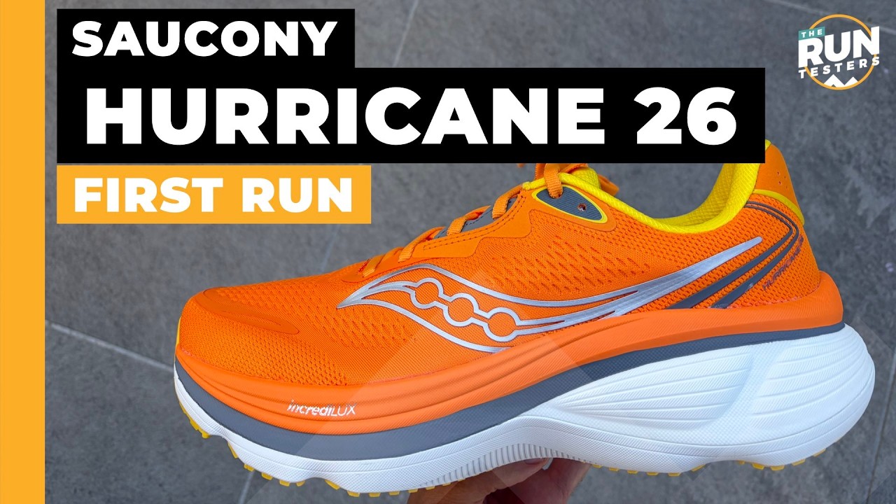 Saucony Hurricane 26 First Run Review: What’s new vs Saucony Hurricane 25?