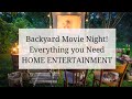 It’s a Backyard Movie Night! Everything You Need to Plan One!