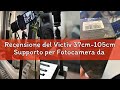 Recensione del Victiv 37cm-105cm Supporto per Fotocamera da Tavolo, Treppiede da Tavolo con Adattato