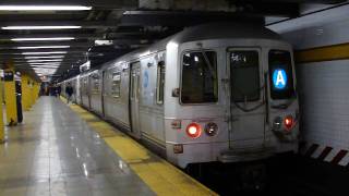 MTA New York City Subway : Lefferts Blvd Bound R44 A Train @ 14th Street