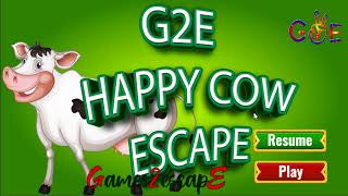 G2E Happy Cow Escape Walkthrough screenshot 1