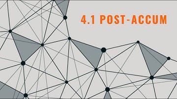 4.1 PostAccum