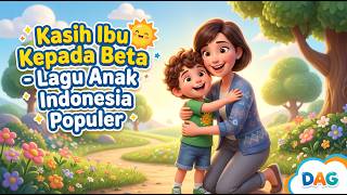 Download lagu Kasih Ibu Kepada Beta - Lagu Anak Indonesia Populer | Animasi 3D Lucu