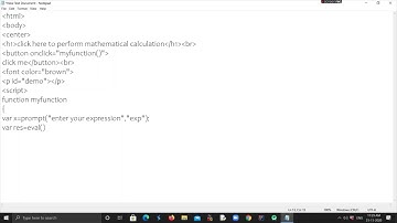 web lab program 10 mathematical expression using javascript