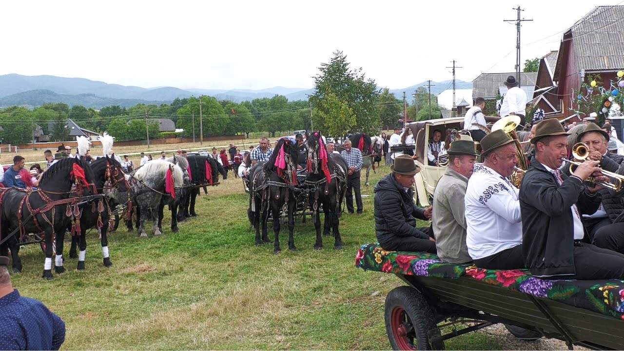 Nuntă în Bucovina George și Dana Tomuț în Pârteștii de Sus 2022