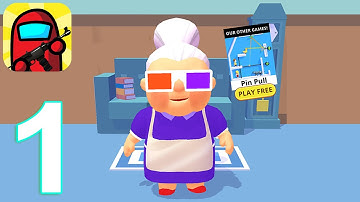 Granny Spy Gameplay Walkthrough Part 1 All New Levels (IOS/Android)