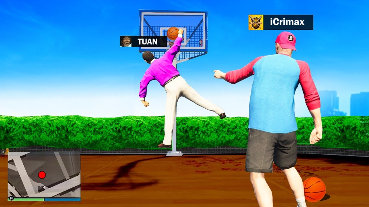 ICRIMAX und TUAN spielen BASKETBALL in GTA 5 RP!