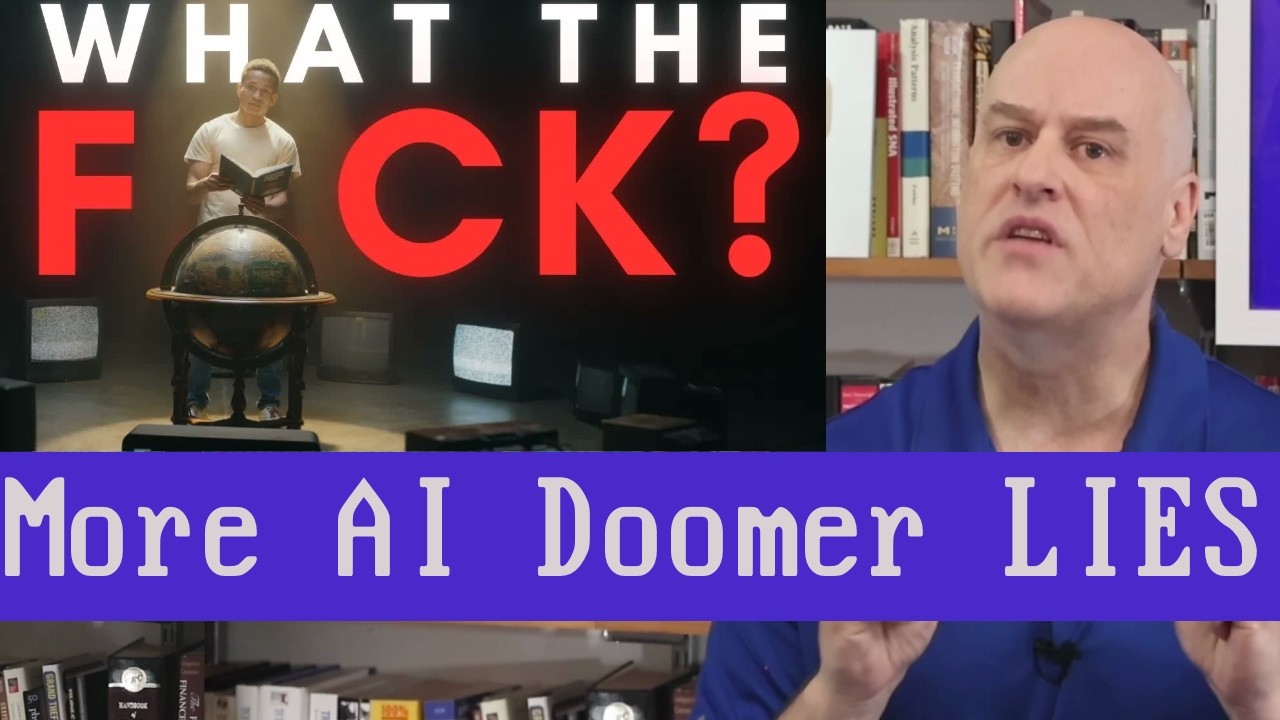 Doomer video funded by AI Investor lying to you again. (Also: The Sun is hot)